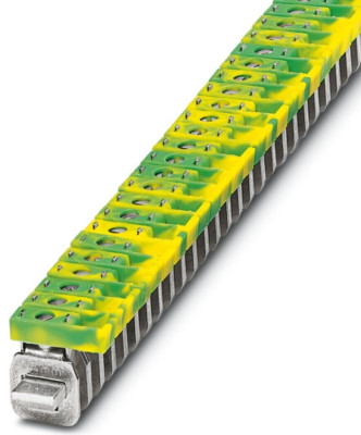 5 Stück Phoenix Contact AKG 4 GNYE Anschlussklemme PE-Klemme 0421029  -NEU-