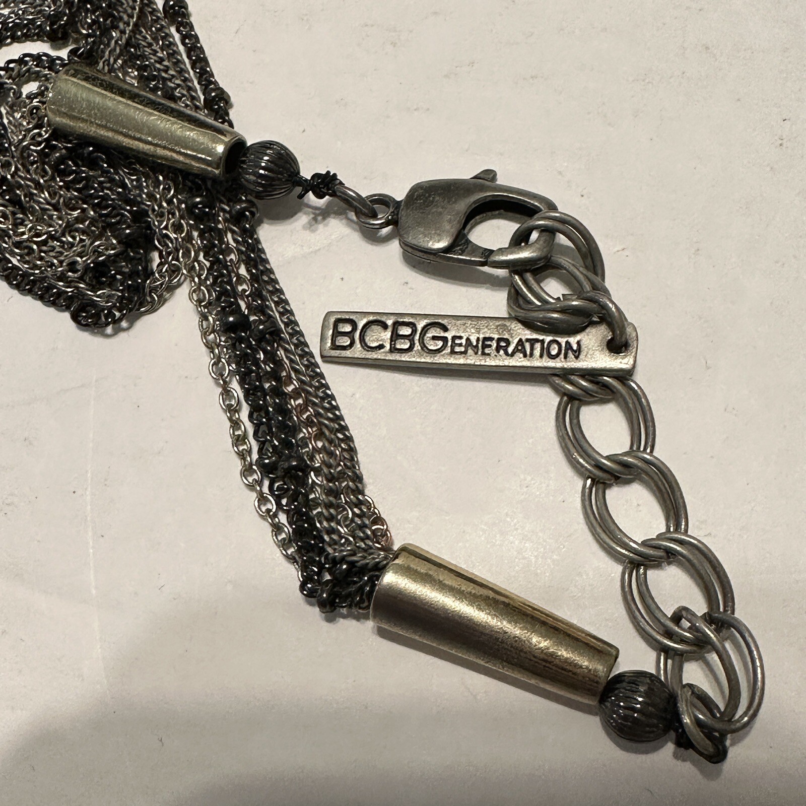 BCBGeneration Multi Tone Knotted Chain MultiStran… - image 3