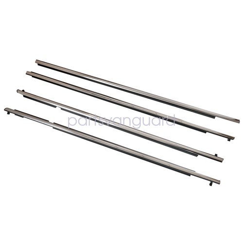 4x Fits For Lexus GX460 2010-2019 New Door Belt Moudings Weatherstrips - Picture 3 of 10