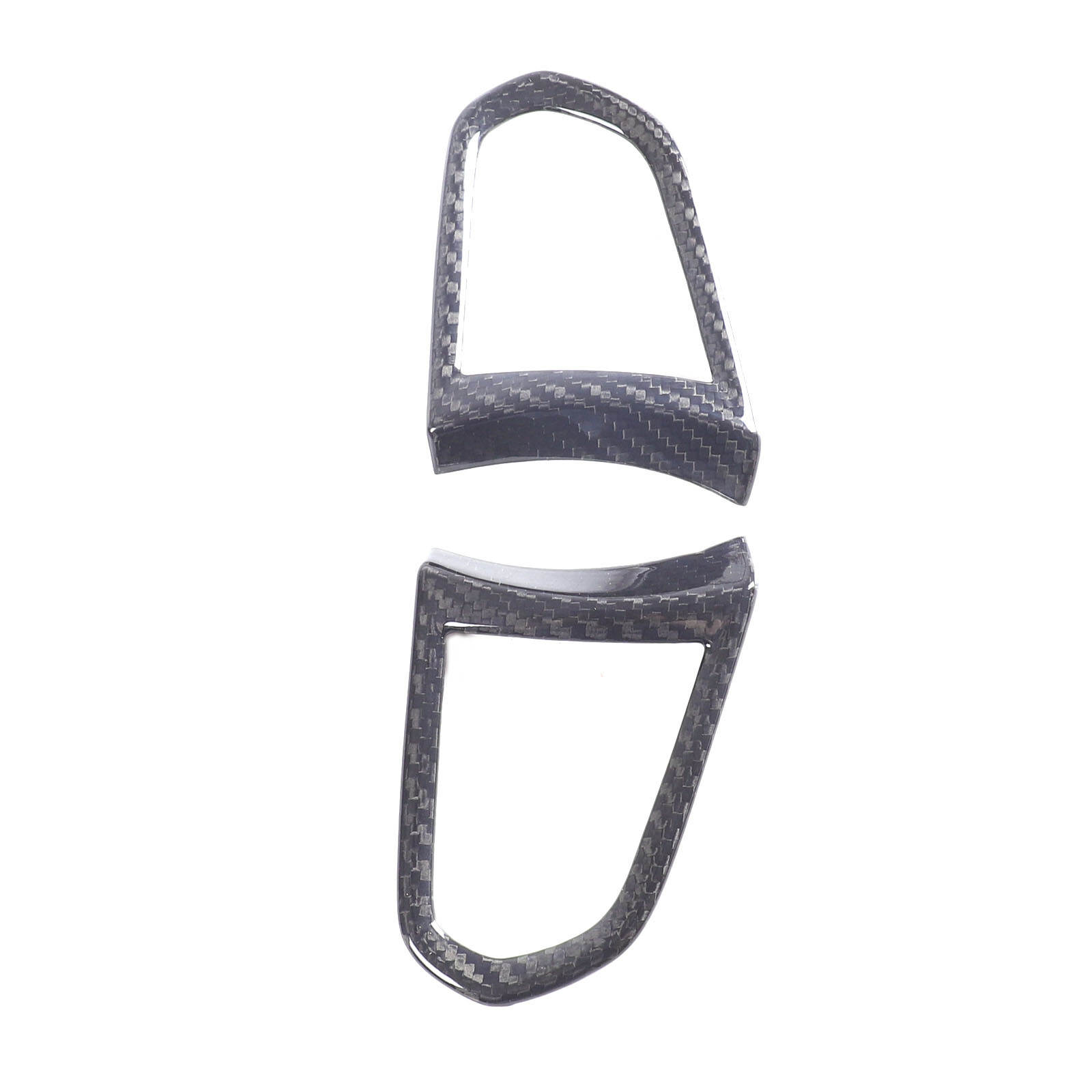 Real Carbon Fiber Steering Wheel Button Cover Trim For Lotus EMIRA 2021-25 US