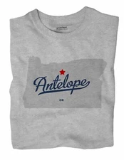 Antelope Oregon OR T-Shirt MAP
