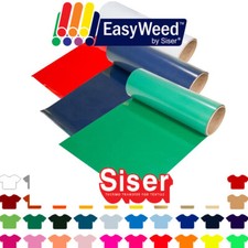 12" Siser EasyWeed Heat Transfer Vinyl HTV, Tshirt Printing Decoration 5yd 10yd