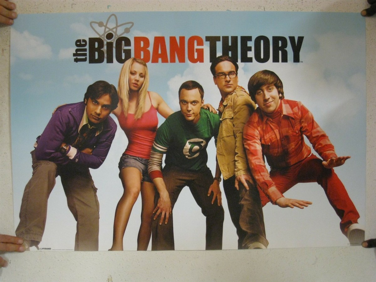 The Big Bang Theory Poster Sheldon Leonard Penny Raj Howard | eBay