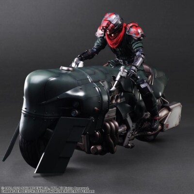 Square Enix FINAL FANTASY VII.R PLAY ARTS KAI Shinra Elite Sicherheit & Motorrad