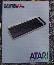 600XL OWNERS GUIDE NEW Atari REMOVED FROM NEW COMPUTERS