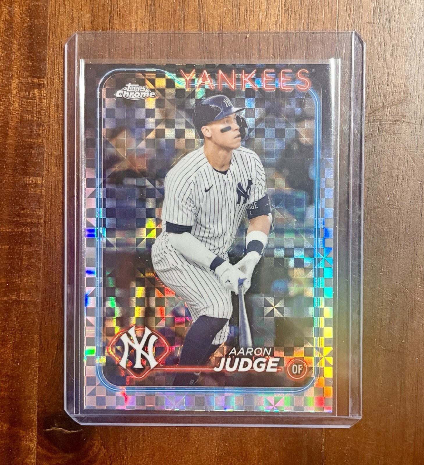 2024 Topps Chrome - Aaron Judge #50 X-Fractor
