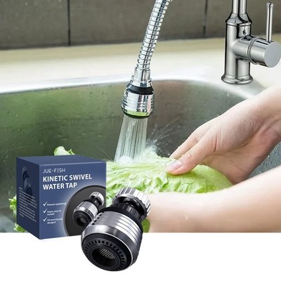 360° Rotating Faucet Aerator Tap Extender, Water Saving Sink Adapter Filter