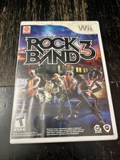 Rock Band 3 (Nintendo Wii, 2010)  Tested. Fast 🚢 Slipknot