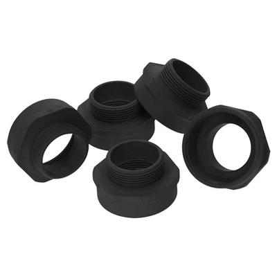 5 Stück Kalitec Erweiterung M32/M40 Kunststoff schwarz Erweiterungsstück