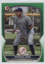 2023 Bowman Prospects Green 10/99 Roderick Arias #BP-135 0pl9