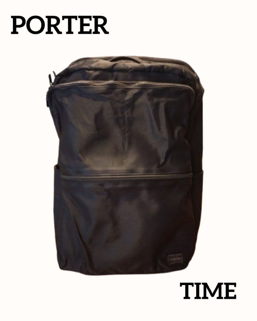 PORTER TIME black backpack - image 1