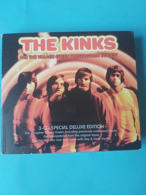 *3CD SPECIAL DELUX EDITION* THE KINKS ARE THE VILLAGE GREEN PRESERVATION SOCIETY