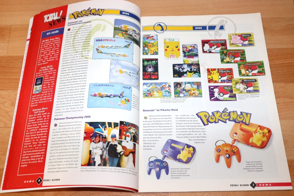 2000 Nintendo Total Magazin Zeitschrift Donkey Kong Country Banjo-Tooie Pokemon - Bild 3 von 4