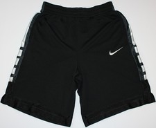 Nike Elite Basketball Boys Youth Dri-Fit Black Shorts Size. Medium