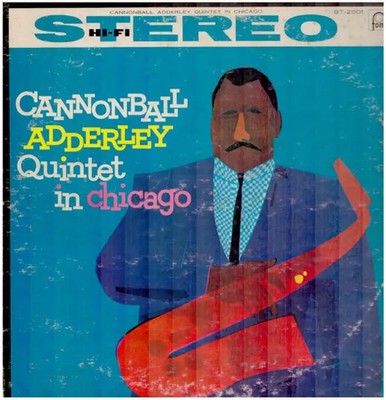 The Cannonball Adderley Quintet In Chicago JAPAN Fontana Vinyl LP