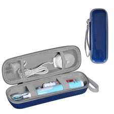 TUNYINSH Toothbrush Travel Case for Oral B/Oral-B Pro 1000 1500 Compact, Blue
