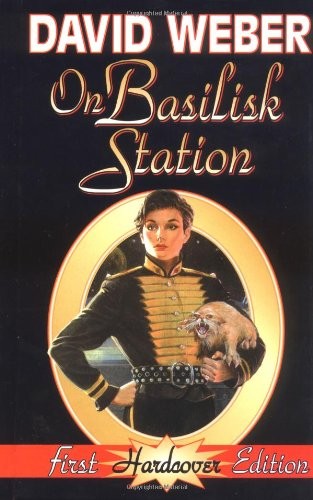 ON BASILISK STATION (HONOR HARRINGTON #1) By David Weber - Hardcover *Excellent* - Picture 1 of 1