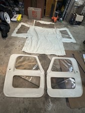 Jeep Cj White Whitco Soft Top And Doors Jeep Cj White Whitco Soft Top And Doors