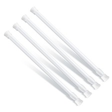 4pcs Window Bars, 11.8-17.72 Inch Adjustable Sliding Door Lock Bar Fixed Wind...