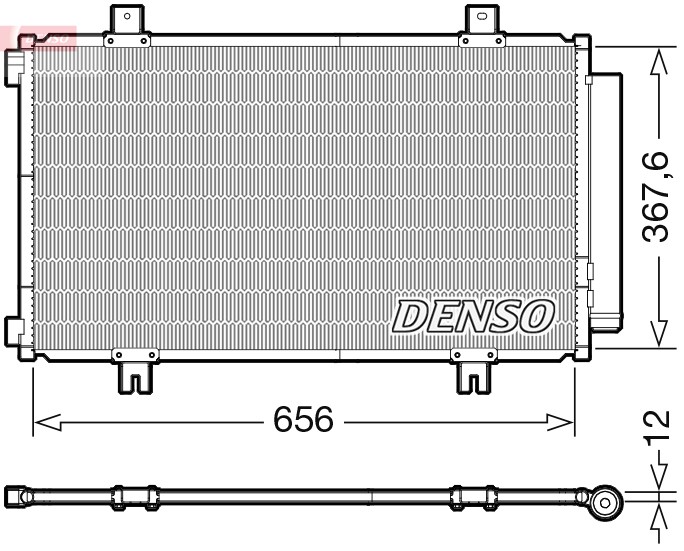 DENSO DCN47009 Kondensator für Klimaanlage Kondensator Klimaanlage für Suzuki - Bild 7