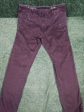 G-Star RAW Bronson 2.0 Slim Chino Pants Men's 33x32 Brown Slim Tapered