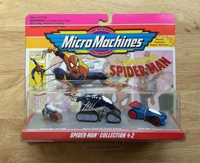 Vintage 1993 Micro Machines Amazing SPIDER-MAN Collection # 2       SPIDERMAN