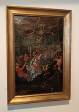 Dipinto antico .- olio su tela