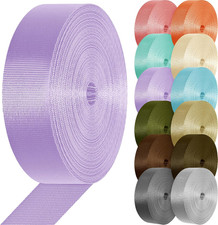 Nylon Webbing 1 inch 1.5 inch Lightweight Nylon Strap Flat Climbing Webbing for