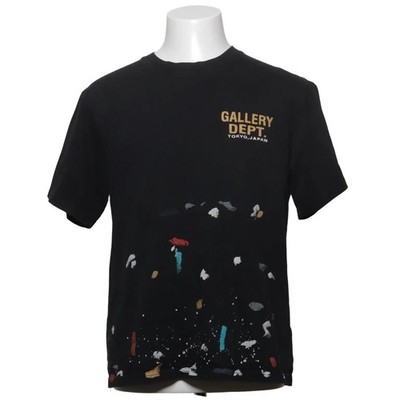 Gallery Dept, T-shirt, Größe: M, Schwarz/Mehrfarbig, Baumwolle, Print #LRd