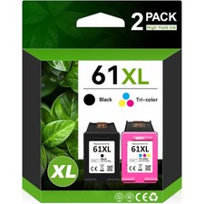61XL Ink compatible with HP 61 61-XL Deskjet 1000 1010 1050 1512 2050 2510 Lot