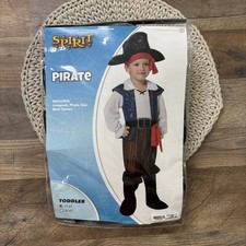 Spirit Halloween Pirate Halloween Costume Toddler 2-4T