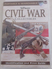 Warman's Civil War ID & Price Guide * 2nd ed * CD ONLY SEALED