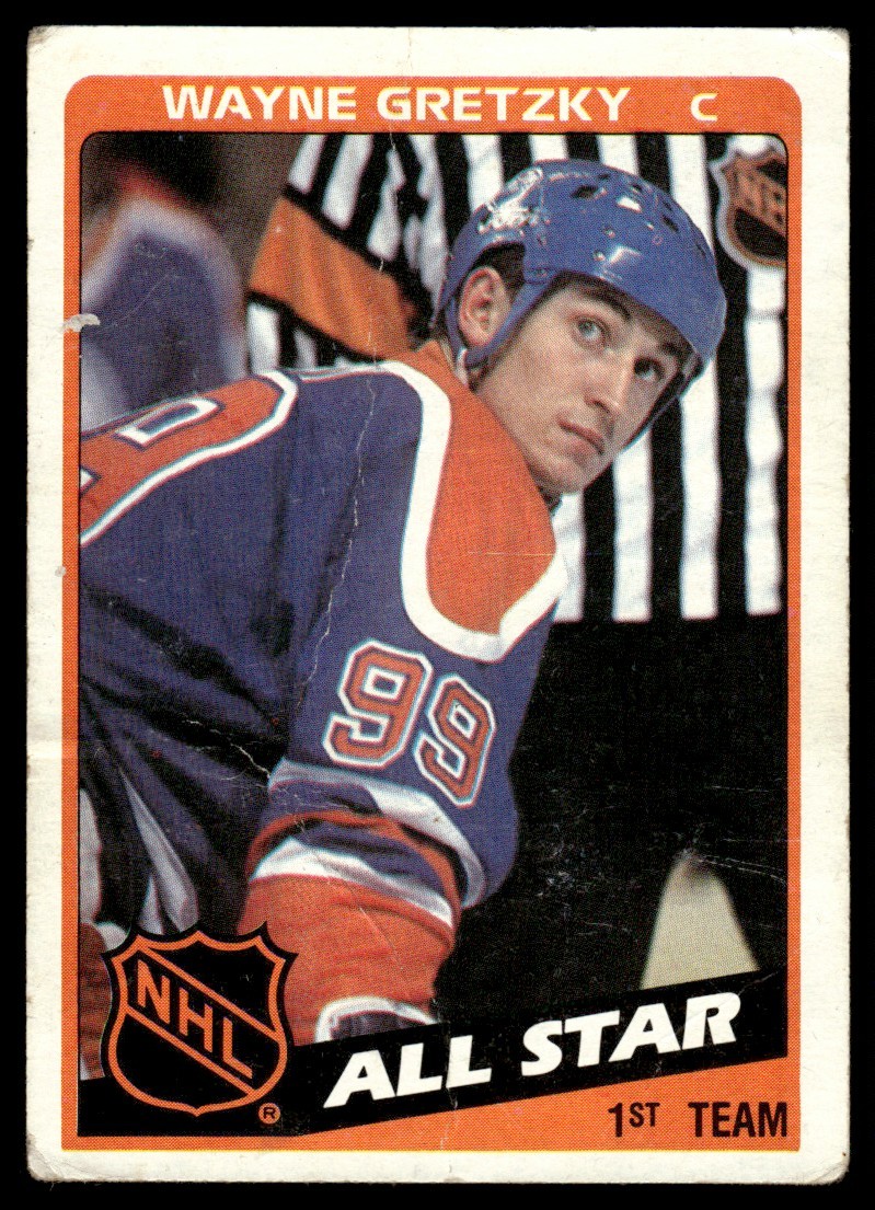 1984-85 Topps Wayne Gretzky Edmonton Oilers #154