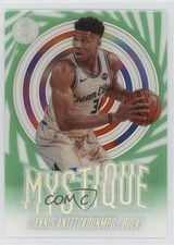 2019-20 Panini Illusions Mystique Emerald Giannis Antetokounmpo #6 hs9