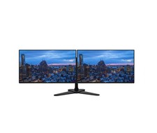 Dual Monitor Bundle - DELL U2417H 24" 1080p WIDE PLS LED HDMI DISPLAY USB Ports