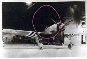 REPRO PHOTO PHOTO AIRCRAFT FOCKE WULF FW 190A FRENCH AIR FORCE REPRO