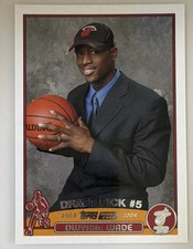 2003-04 Topps - Draft Pick Dwyane Wade #225 (RC)