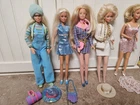 Vintage 1990s Barbie Doll Lot of 6 with Accessories Mattel