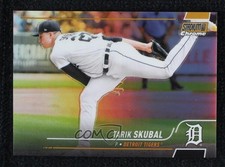 2022 Topps Stadium Club Chrome Gold Refractor 35/50 Tarik Skubal #183