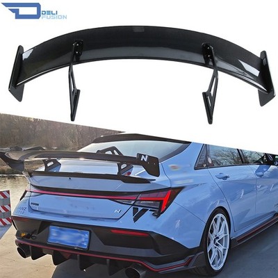 R1 Type Carbon Swan Neck GT Rear Spoiler Fits 2021-25 Hyundai Elantra N/Avante N