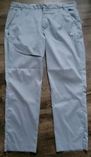 Men's Puma Sport Lifestyle Light Gray Golf Pants Size 38x32 Puma Cell