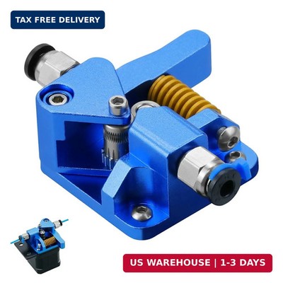 3D Printer Extruder for Ender 3 Dual Gear Filament Bowden Extruder, Aluminum Dri
