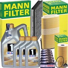 MANN INSPEKTIONSPAKET+MOBIL 0W-40 ÖL passend für PORSCHE BOXSTER 987 2.9-3.4 S MANN INSPEKTIONSPAKET+MOBIL 0W-40 ÖL passend für PORSCHE BOXSTER 987 2.9-3.4 S