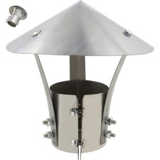 Chimney Regenschutz Edelstahl Kaminabdeckung Kaminhut Wetterschutz