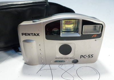 35mm Point and Shoot Pentax PC-55 analoge Kleinbildkamera refm