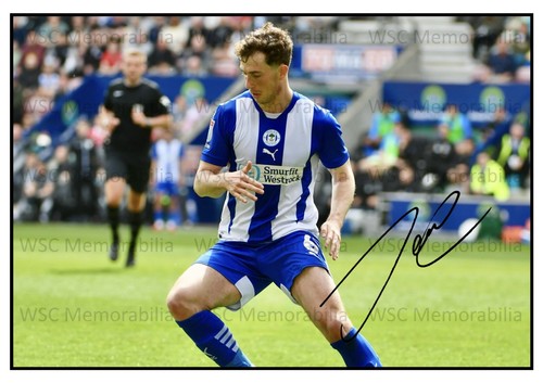 11119. Jensen Weir Signed Pictures (A4 Prints) Wigan Brighton Blackpool etc.