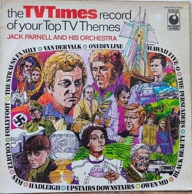 The TV Times Record of Your Top TV Themes, Jack Parnell 12  Vinyl LP Record