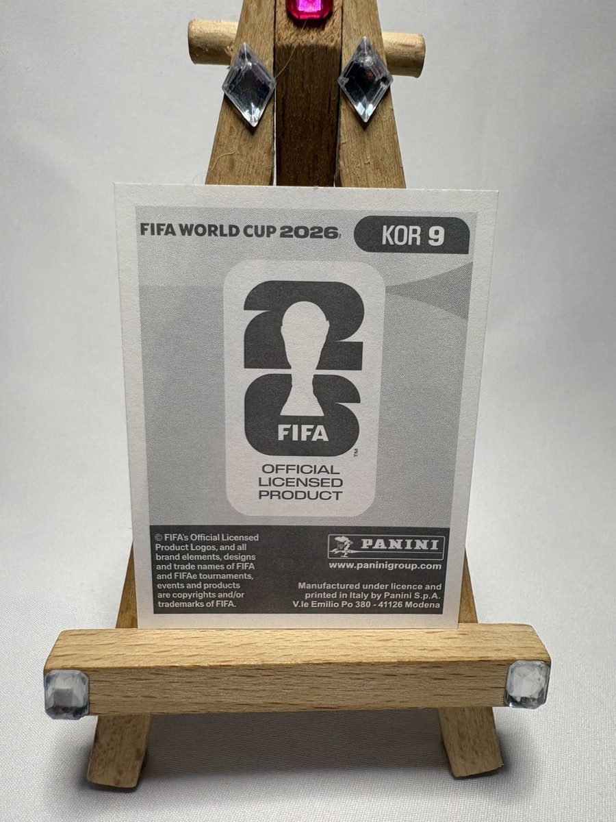 MYUNGJAE LEE 2026 Panini FIFA World Cup Sticker #KOR9 South Korea