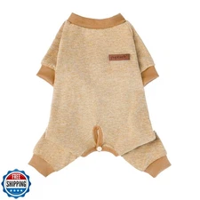 PUPTECK Dog Pajamas for Small Medium Large Sized Dogs, Stretchy D