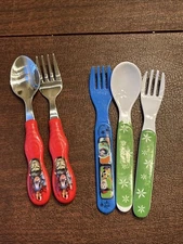 Baby Eating Utensils Set, Lot of 5